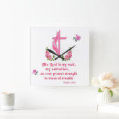 De Heer is mijn steen Vierkante Klok (Huis)