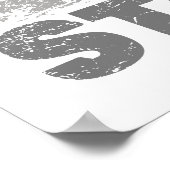 De Heer is mijn Sterke Isaiah 12:2 Christelijk Poster (Hoek)