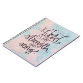 De Heer is mijn Sterkte | Christelijke bijbelse ve Notitieboek (Linkerzijde)