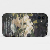 De Heer is mijn Sterkte & Schild - Jasmine iPhone Case-Mate iPhone Case (Achterkant (horizontaal))
