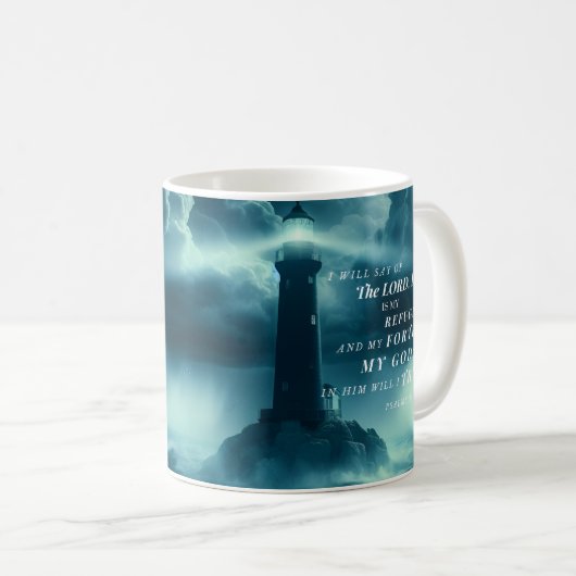 De Heer is mijn toevlucht Mok (Voorkant rechts)