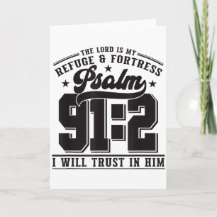 De Heer is mijn toevlucht & vesting – Psalm 91_2 Kaart