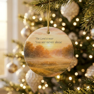 De Heer is nabij Christelijk geloof Aanmoediging Keramisch Ornament