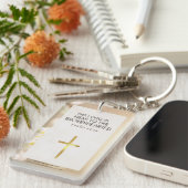 De Heer is nabij de gebroken harten Sleutelhanger (Voorkant Rechts)