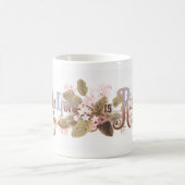 "De Heer is opgestaan" paasbloesems Koffiemok (Center)