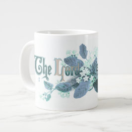 "De Heer is Opgewekt" Vintage Paas Kunst licht tur Grote Koffiekop