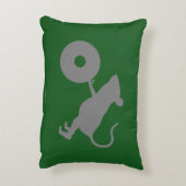 De heer Jingles van Green Mile Accent Kussen (Achterkant (Verticaal))