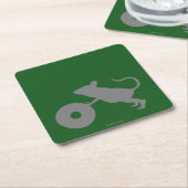 De heer Jingles van Green Mile Kartonnen Onderzetters (Schuin)