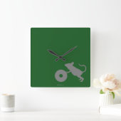 De heer Jingles van Green Mile Vierkante Klok (Huis)