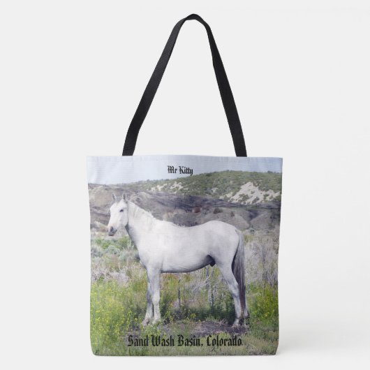de heer Kat Tote Bag (Voorkant)