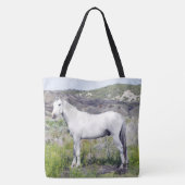 de heer Kat Tote Bag (Achterkant)