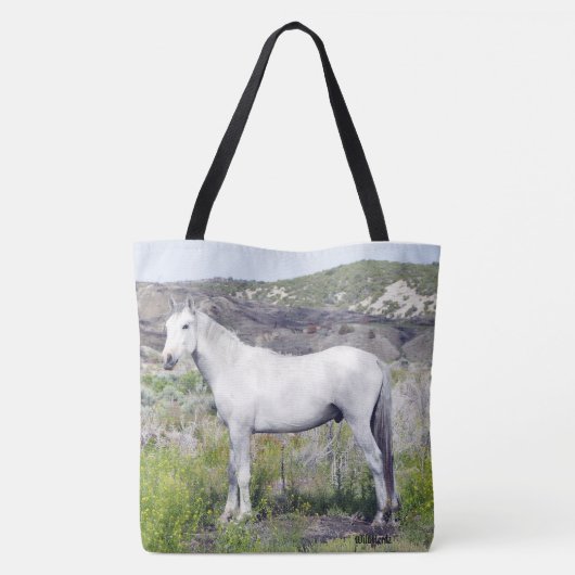 de heer Kat Tote Bag (Achterkant)