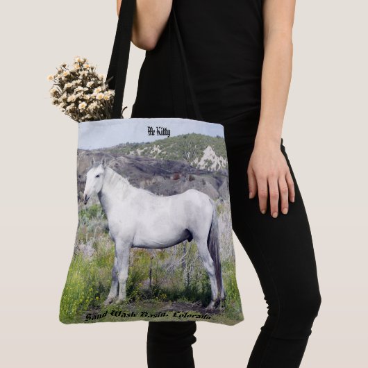 de heer Kat Tote Bag (Dichtbij)