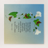 De Heer kent de dagen van het rechtop Bijbelversum Legpuzzel (Horizontaal)