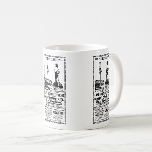 De heer Kite - Mok (Voorkant rechts)