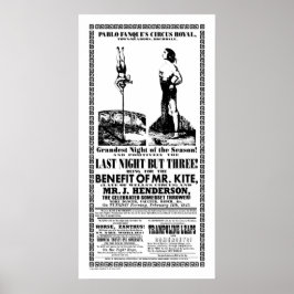 De heer Kite - Poster