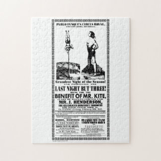 de heer Kite Puzzle Legpuzzel