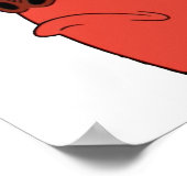 de heer Krabs Sniffing Poster (Hoek)