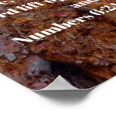 De Heer laat zijn gezicht schijnen, verstijfd Poster (Hoek)