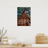 De Heer laat zijn gezicht schijnen, verstijfd Poster (Keuken)