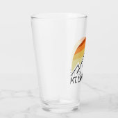 De heer Lafayette New Hampshire Retro Glas (Rechts)