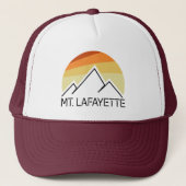 De heer Lafayette New Hampshire Retro Trucker Pet (Voorkant)