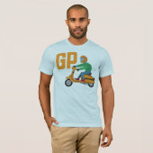 de heer Lambrettista GP T-shirt (Voorkant volledig)