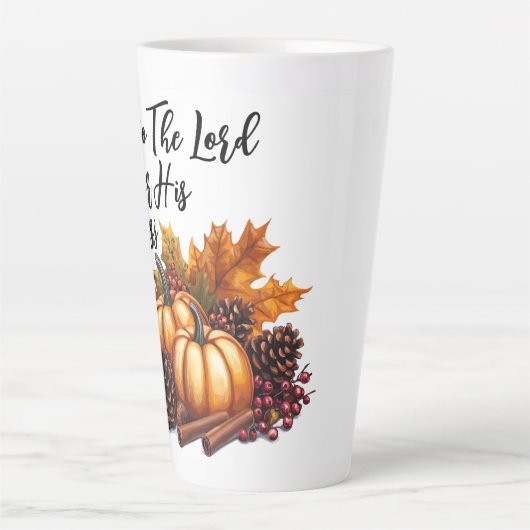 De Heer Latte Mok (Voorkant)