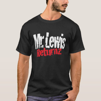 de heer Lewis_Return Mannen T-shirt