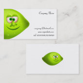 de heer Limoen Visitekaartje (Voorkant / Achterkant)