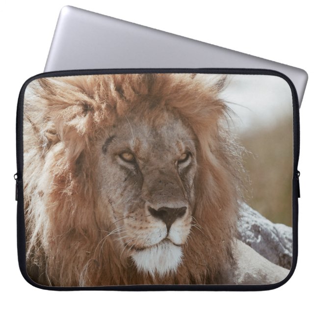 DE HEER LION LAPTOP SLEEVE (Voorkant)