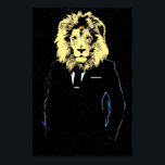 De heer LionhartSucces Pop Art Poster<br><div class="desc">De heer LionhartSucces Pop Art Poster</div>