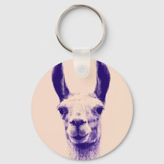 de heer Llama Sleutelhanger
