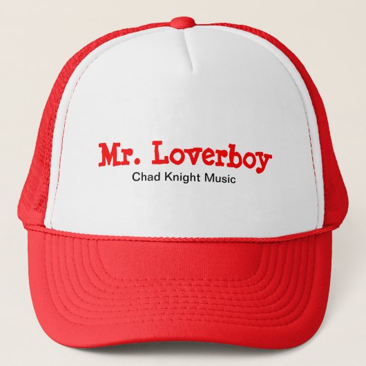 de heer Loverboy Trucker Hat Pet (Voorkant)