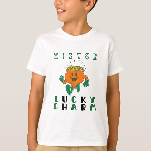 de heer Lucky Charm T-shirt (Voorkant)
