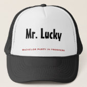 De heer Lucky pet (Voorkant)
