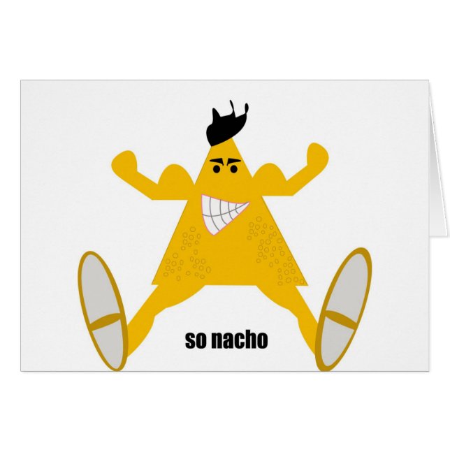 de heer Macho Nacho (Voorkant Horizontaal)