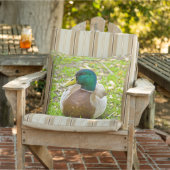 De heer Mallard the Duck Buitenkussen (Stoel)