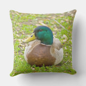 De heer Mallard the Duck Buitenkussen (Achterkant)