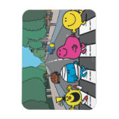 de heer Mannen Abbey Road Walkers Magneet (Verticaal)