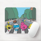 de heer Mannen Abbey Road Walkers Muismat (Met muis)