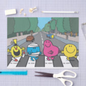 de heer Mannen Abbey Road Walkers Tissuepapier (Craft)