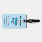 de heer Mannen | De heer Bump is een Clutz Bagagelabel (Voorkant horizontaal)