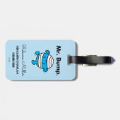 de heer Mannen | De heer Bump is een Clutz Bagagelabel (Achterkant horizontaal)