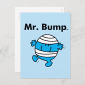 de heer Mannen | De heer Bump is een Clutz Briefkaart (Voorkant / Achterkant)