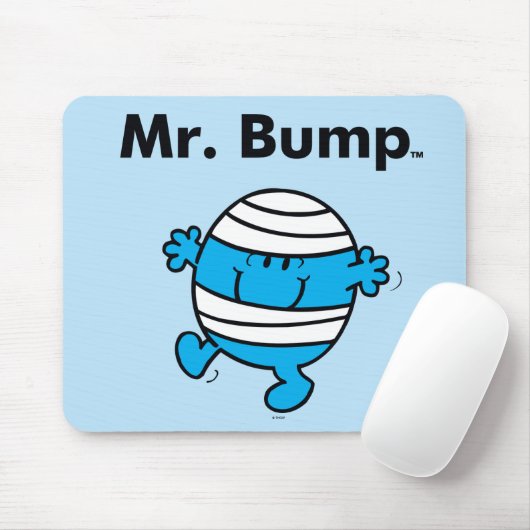 de heer Mannen | De heer Bump is een Clutz Muismat (Met muis)