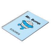 de heer Mannen | De heer Bump is een Clutz Notitieboek (Linkerzijde)