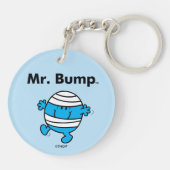 de heer Mannen | De heer Bump is een Clutz Sleutelhanger (Achterkant)