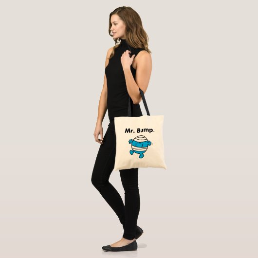 de heer Mannen | De heer Bump is een Clutz Tote Bag (Voorkant (model))