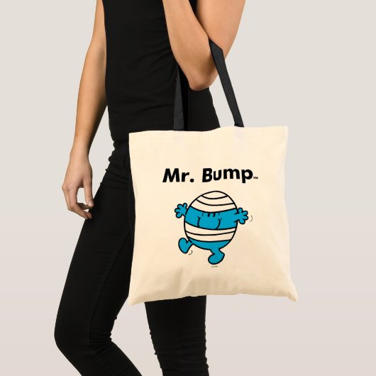 de heer Mannen | De heer Bump is een Clutz Tote Bag (Voorkant (product))